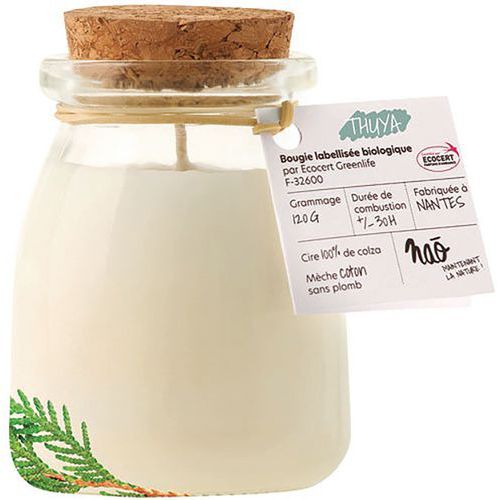 Bougie Bio Nao 120gr Thuya