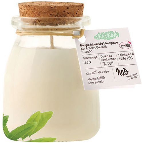 Bougie Bio Nao 120gr Verveine
