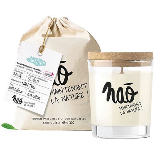 Bougie Bio Nao 200gr Menthe