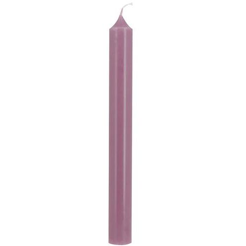 Bougie Droite Diamètre 22mm Hauteur 200mm Mauve Intense