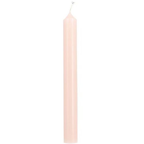 Bougie Droite Diamètre 22mm Hauteur 200mm Rose Pastel