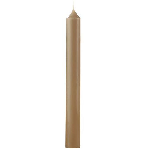 Bougie Droite Diamètre 22mm Hauteur 200mm Taupe