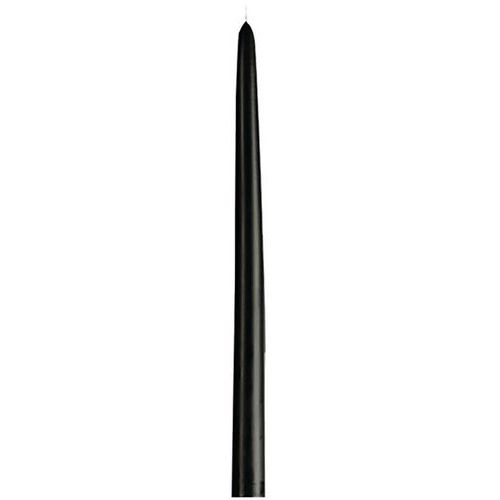 Bougie Flambeau Diamètre 22mm Hauteur 290mm Noir