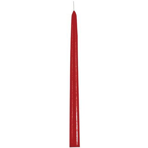 Bougie Flambeau Diamètre 22mm Hauteur 290mm Rouge