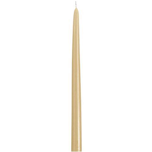 Bougie Flambeau Diamètre 22mm Hauteur 290mm Taupe