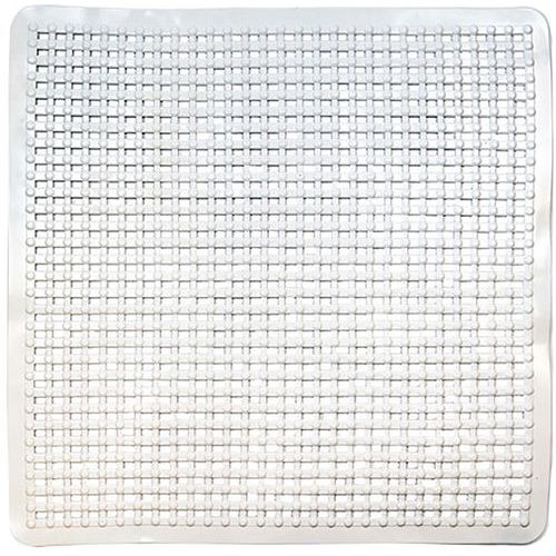Tapis Fond De Douche 52x52cm Classique Blanc