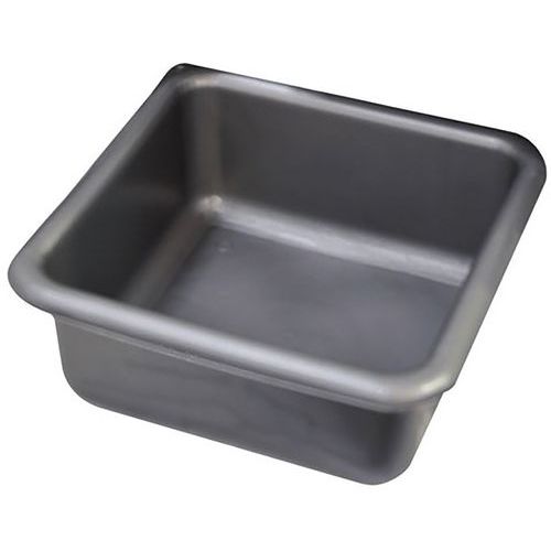 Cuvette Carrée 29cm 6.5l Silver