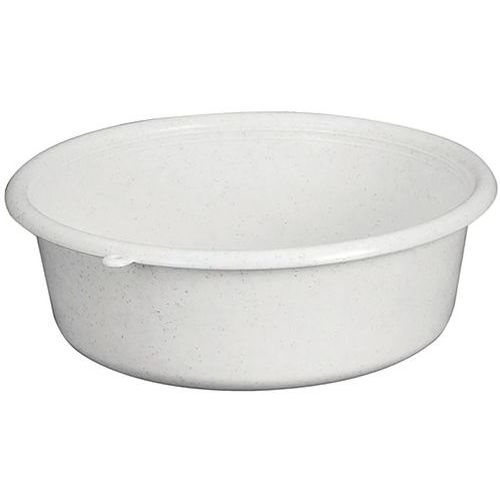 Cuvette Ronde Ø32x11cm 5l Gris Moucheté