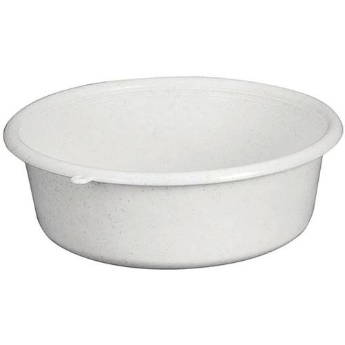 Cuvette Ronde Ø36x12cm 6.5l Gris Moucheté