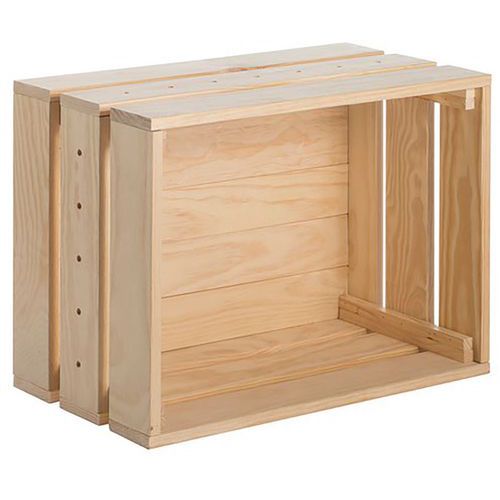 Caisse Ã‰tagère Gm Home Box Natura 51.2x38.4x28cm