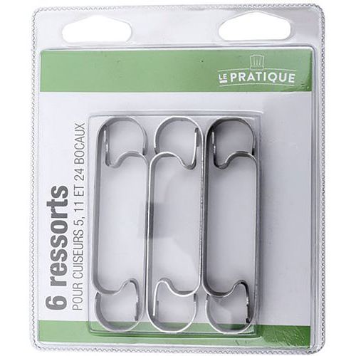 Lot 6 Ressorts Pour Cuiseur 5-11- 24 Bocaux Le Pratique