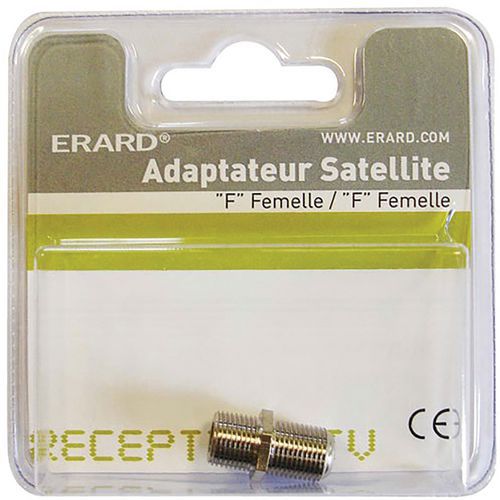 Adaptateur Fiche Satellite Femelle/ Satellite Femelle S/cart