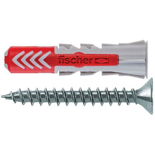 Cheville Duopower 6x30 Avec Vis Boîte De 50 Pièces