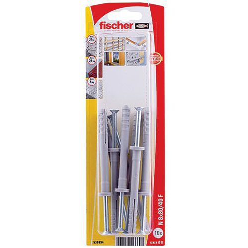 Cheville Clou N 8x80/40 F K Nv