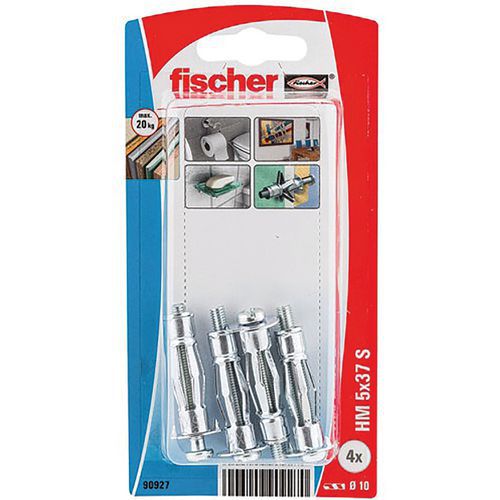 Cheville Corps Creux Hm 5x37 S Blister De 4