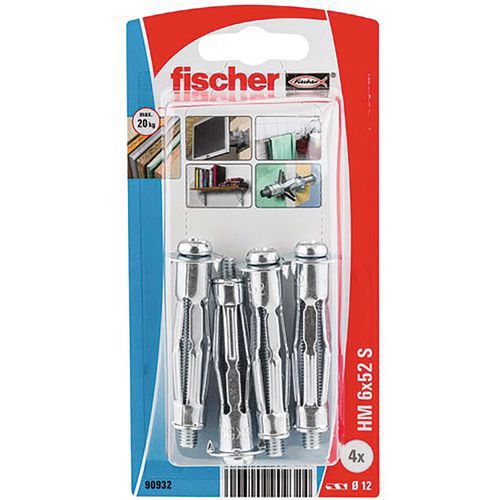 Cheville Corps Creux Hm 6x52 S K Nv