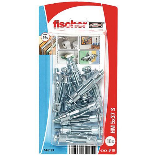 Cheville Corps Creux Hm5x37s/10k Nv-10 Bl