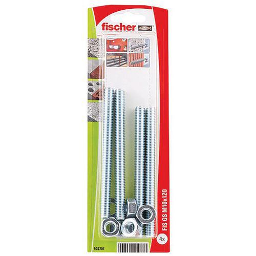 Tiges Filetees Fis Gs M10x120 /4k Nv