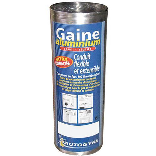 Gaine Flexible Alu D.110 3ml 50011003