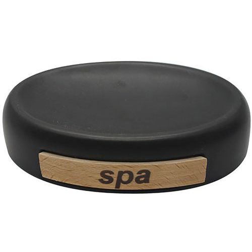 Porte Savon Céramique Spa Noir