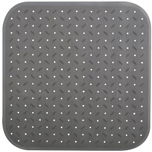 Tapis Fond Douche 54x54cm Gris