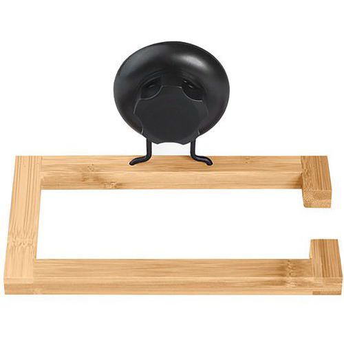 Porte Papier Hygiénique Ou Porte Serviette Ventouse Bambou