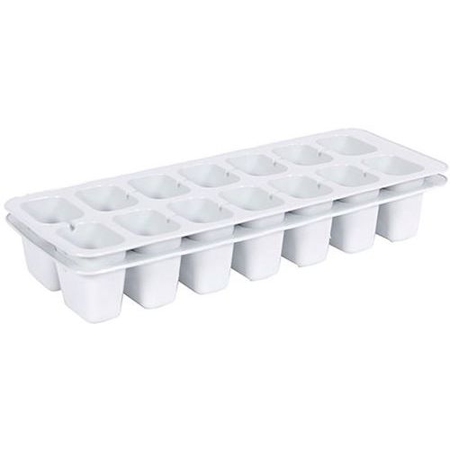 Bac à Glaçons X2 Blanc Cérusé