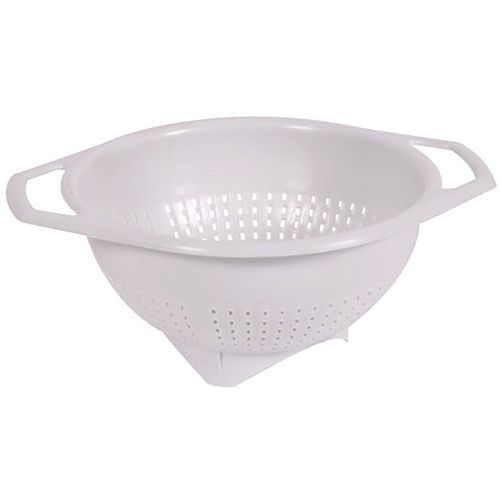Passoire Plastique 2.5l à Pied Blanc Cérusé