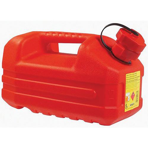 Jerrican Hydrocarbure 5l Rouge