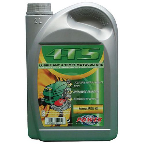 Huile 4 Temps Motoculture 2 Litres