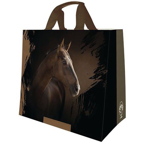 Sac Cabas Polypro Tisse Chevaux 33L - Sphere Sac Cabas Polypro Tisse Chevaux 33L - Sphere