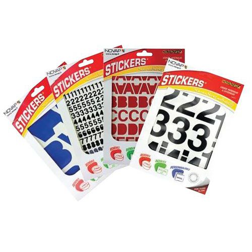 Chiffre adhésif pour signalétique personnalisée - Hauteur 60 mm Chiffre adhésif pour signalétique personnalisée - Hauteur 60 mm