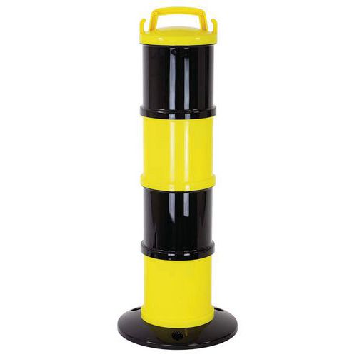 Balise Signalisation Modulable Jaune/noir