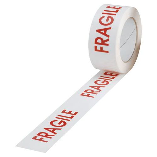 Rouleaux Pp Blanc Fragile 48mmx100m