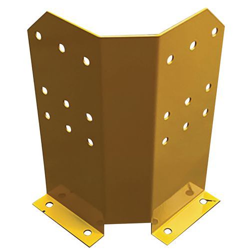 Protect. Poteau Rayon. Hybride H.40 Cm Jaune Ral 1004