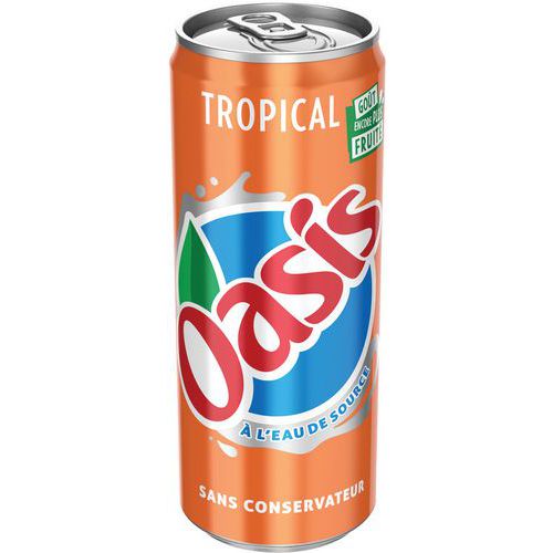 Soda Oasis Tropical- Canette 33cl