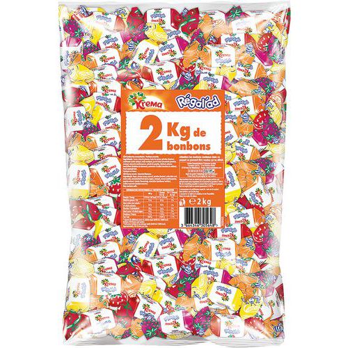 Bonbons Krema Regalad- Sachet Vrac 2kg