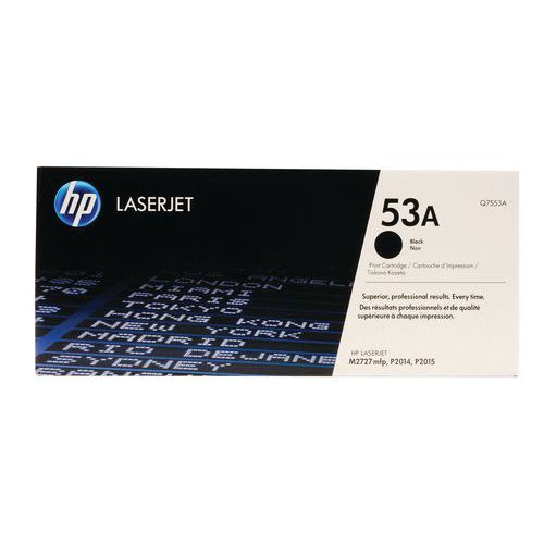 Toner - 53 - Noir - 3000 Pages - Hp