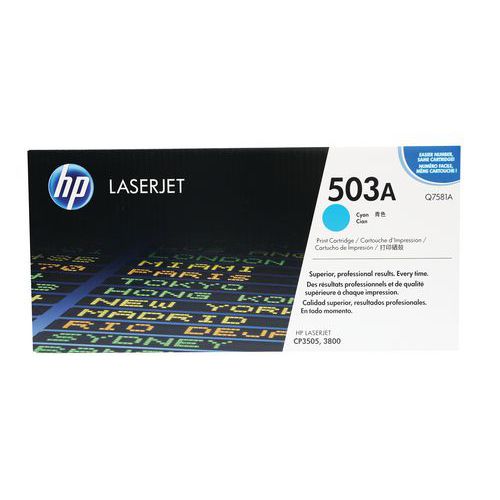 Toner - 503 - Cyan - Hp