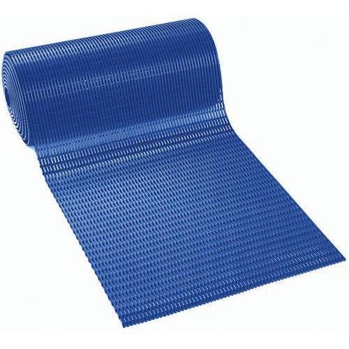 Caillebotis Pvc Souple Vynagrip 60 Cm X Ml Bleu
