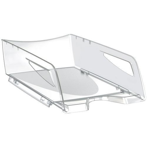 Maxi Corbeille Courrier Ceppro Coloris Cristal