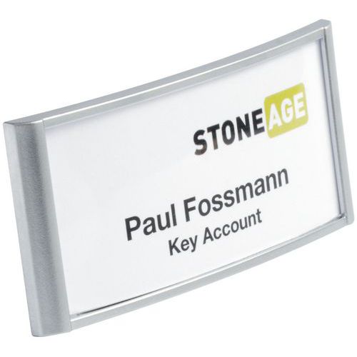 Durable 1 Porte-badge Classic - Pince Combi - Lot De 10 - Durable