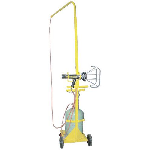 Pistolet Retraction Shrinkfast Et Le Chariot P Orte-bouteill