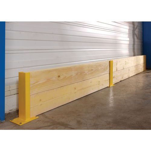 4 madriers (superposés/bout à bout) + 1 support intermédiaire hauteur 46 cm + 2 supports d'extrémité hauteur 46 cm 4 madriers (superposés/bout à bout) + 1 support intermédiaire hauteur 46 cm + 2 supports d'extrémité hauteur 46 cm