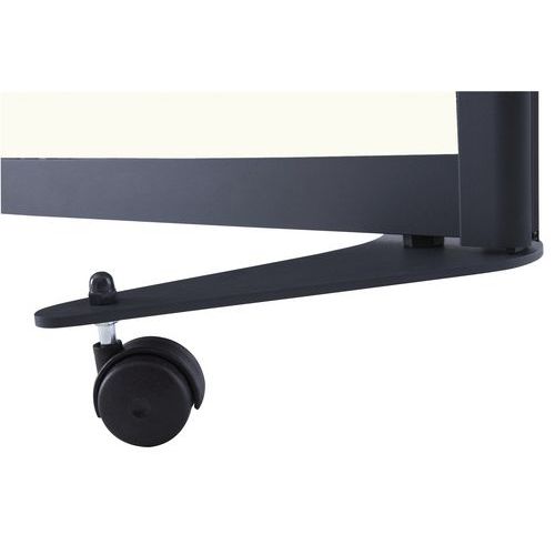 Pied Stabilisateur Gris Avec Roulettes