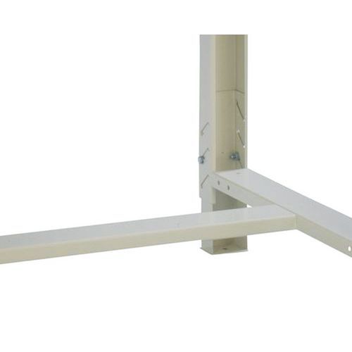 Ateliers System - Barre Repose-Pieds pour Établi - Largeur 2000 mm - Robuste et Durable - Mobilier d'Atelier