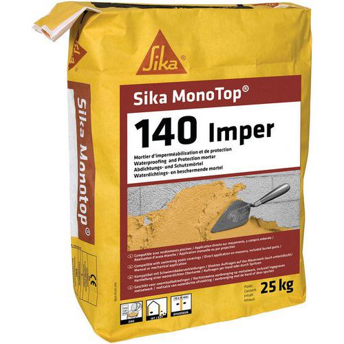 Mortier D'imperméabilisation Monotop 140 - Sika