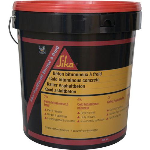 Enrobé Bitumineux à Froid Fastfix 50 - Sika