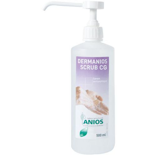 Savon Antiseptique Dermanios Scrub Pompe 500 Ml