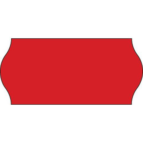 1500 Étiquettes Tovel Compact Rouge